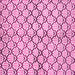 Square Machine Washable Abstract Pink Modern Rug, wshabs3186pnk