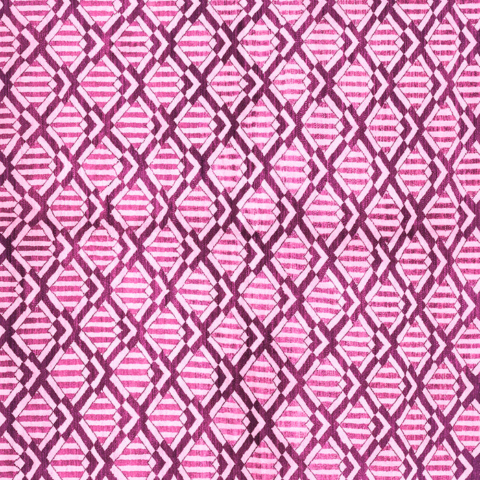 Square Abstract Pink Modern Rug, abs3186pnk