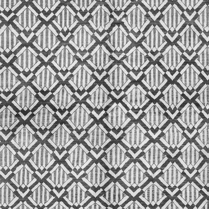 Abstract Gray Modern Rug, abs3186gry