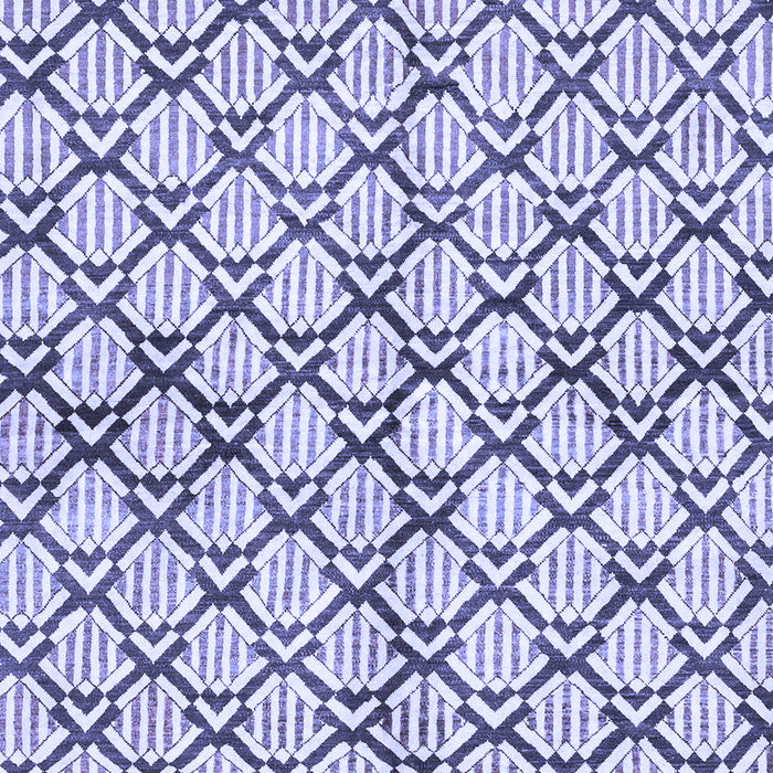 Abstract Blue Modern Rug, abs3186blu