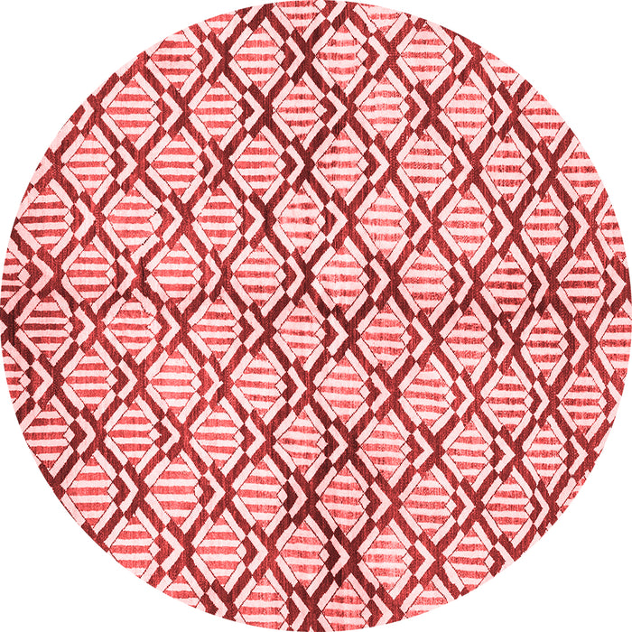Abstract Red Modern Rug, abs3186red