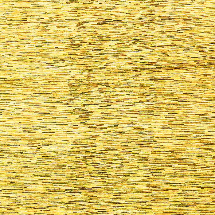 Machine Washable Solid Yellow Modern Rug, wshabs3187yw