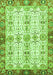 Oriental Green Traditional Rug, abs3189grn