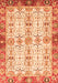 Oriental Orange Traditional Rug, abs3189org