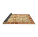 Sideview of Oriental Brown Traditional Rug, abs3189brn