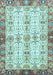 Oriental Light Blue Traditional Rug, abs3189lblu