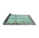 Sideview of Oriental Light Blue Traditional Rug, abs3189lblu