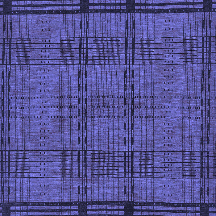 Machine Washable Abstract Blue Modern Rug, wshabs318blu