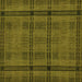 Square Abstract Green Modern Rug, abs318grn