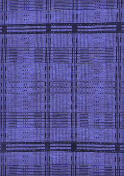 Abstract Blue Modern Rug, abs318blu
