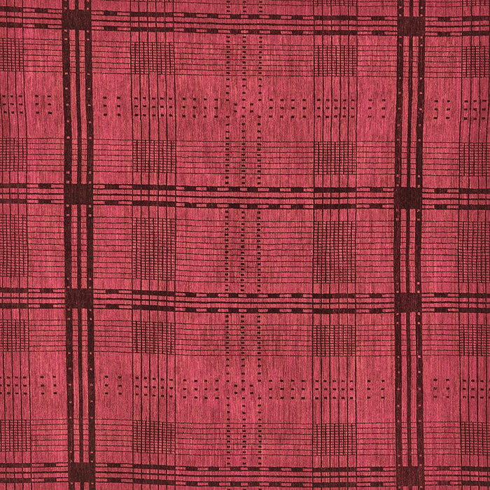 Square Machine Washable Abstract Brown Modern Rug, wshabs318brn