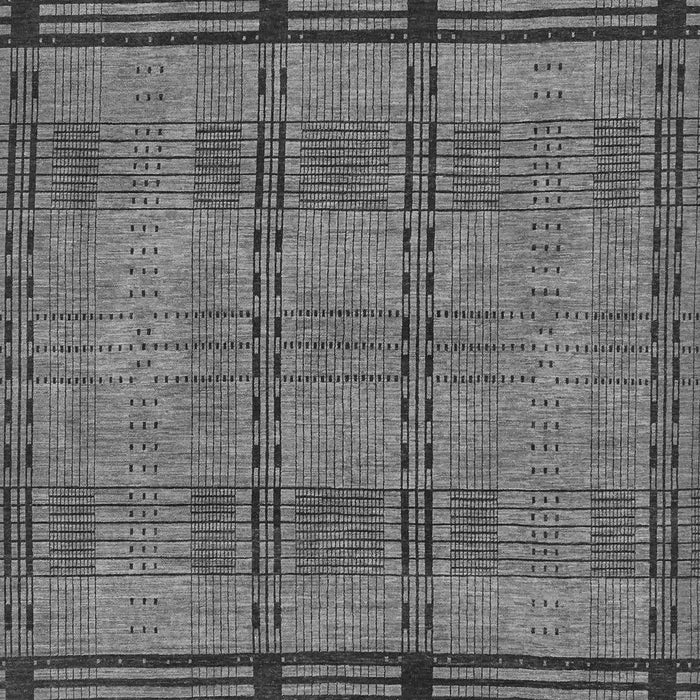 Machine Washable Abstract Gray Modern Rug, wshabs318gry