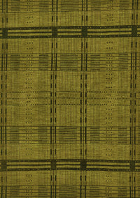 Abstract Green Modern Rug, abs318grn