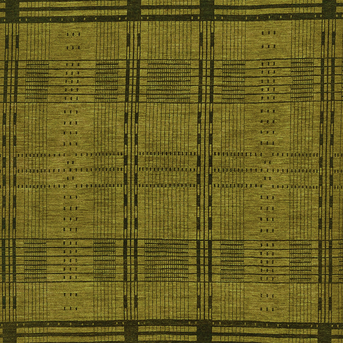 Machine Washable Abstract Green Modern Area Rugs, wshabs318grn