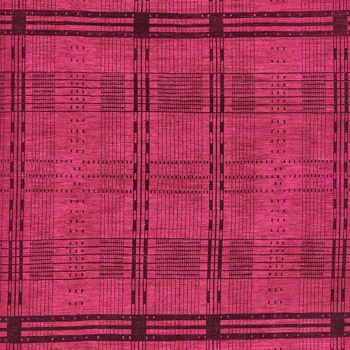 Machine Washable Abstract Raspberry Red Rug, wshabs318