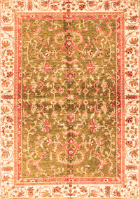 Oriental Orange Traditional Rug, abs3190org