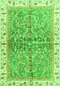 Oriental Green Traditional Rug, abs3190grn