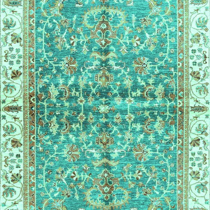 Oriental Turquoise Traditional Rug, abs3190turq