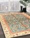 Machine Washable Abstract Brown Gold Rug in a Family Room, wshabs3190
