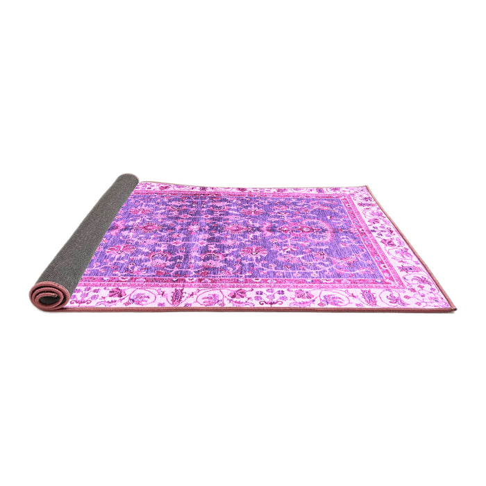 Sideview of Oriental Purple Traditional Rug, abs3190pur