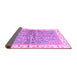 Sideview of Oriental Purple Traditional Rug, abs3190pur