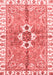 Abstract Red Modern Area Rugs