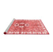 Modern Red Washable Rugs