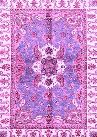 Abstract Purple Modern Rug, abs3191pur