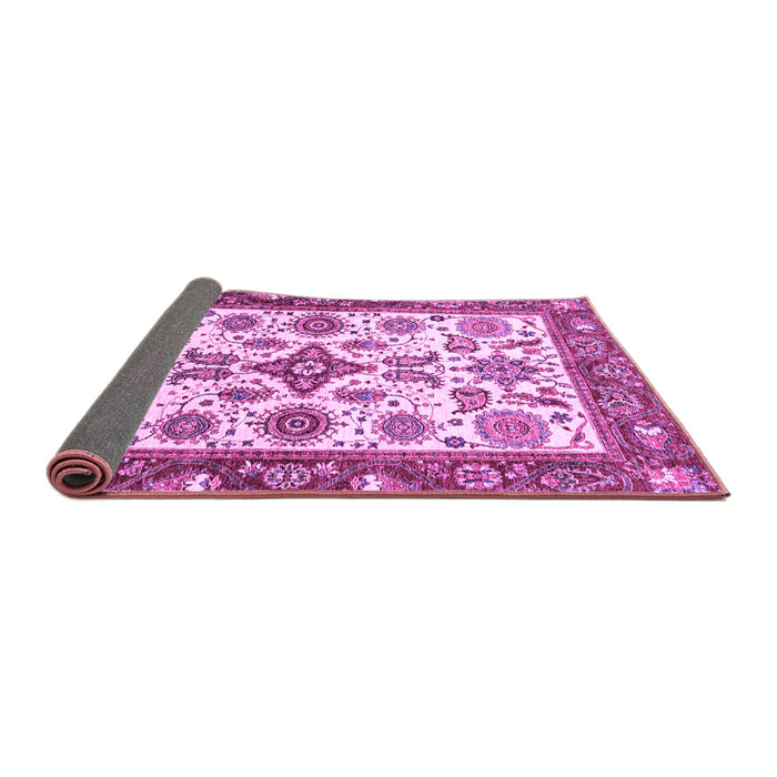 Sideview of Oriental Purple Traditional Rug, abs3192pur