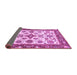 Sideview of Oriental Purple Traditional Rug, abs3192pur