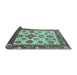 Sideview of Oriental Light Blue Traditional Rug, abs3192lblu