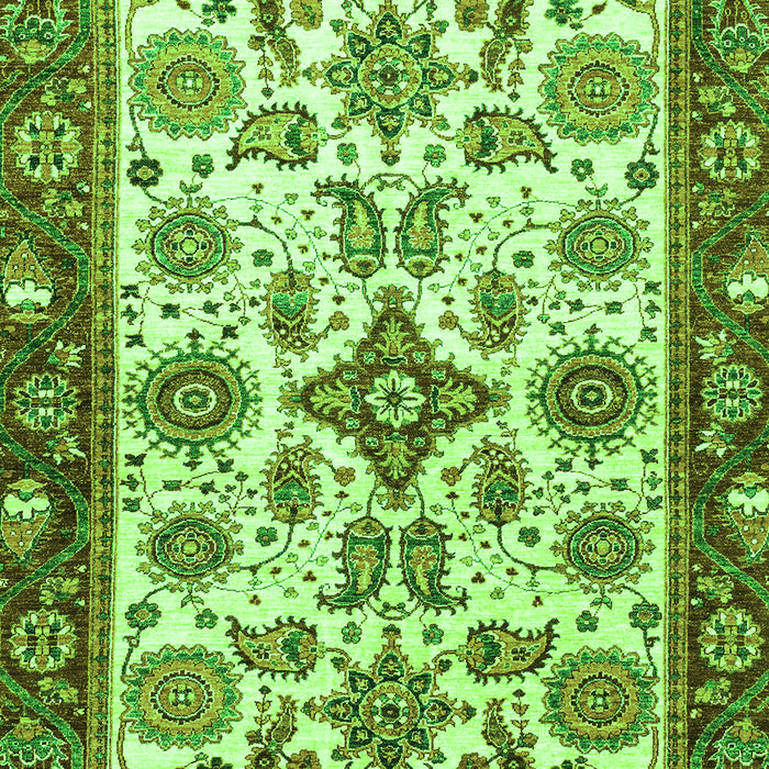 Oriental Green Traditional Rug, abs3192grn