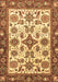 Machine Washable Oriental Brown Traditional Rug, wshabs3192brn