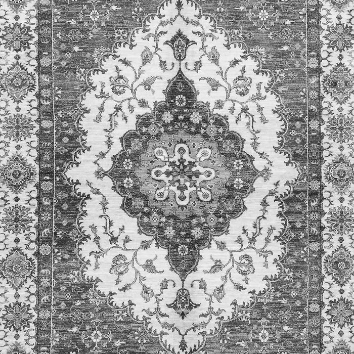 Machine Washable Abstract Gray Modern Rug, wshabs3193gry