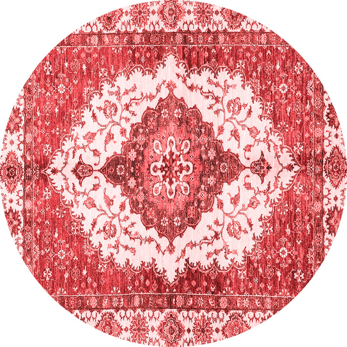 Machine Washable Abstract Red Modern Rug, wshabs3193red