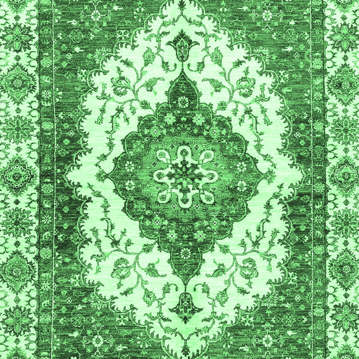 Abstract Emerald Green Modern Rug, abs3193emgrn