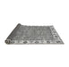 Sideview of Oriental Gray Traditional Rug, abs3194gry