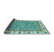 Sideview of Oriental Light Blue Traditional Rug, abs3194lblu