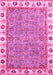 Oriental Pink Traditional Rug, abs3194pnk