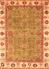 Oriental Orange Traditional Rug, abs3194org