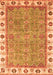 Oriental Orange Traditional Rug, abs3194org