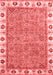 Oriental Red Traditional Area Rugs