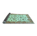 Sideview of Oriental Light Blue Traditional Rug, abs3195lblu