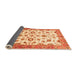 Sideview of Oriental Orange Traditional Rug, abs3195org