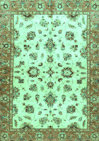 Oriental Turquoise Traditional Rug, abs3195turq