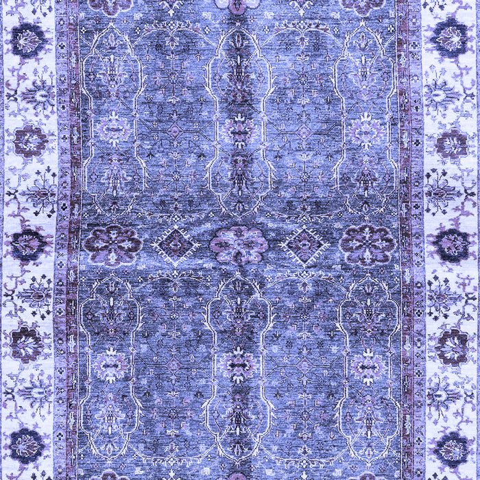 Oriental Blue Traditional Rug, abs3196blu