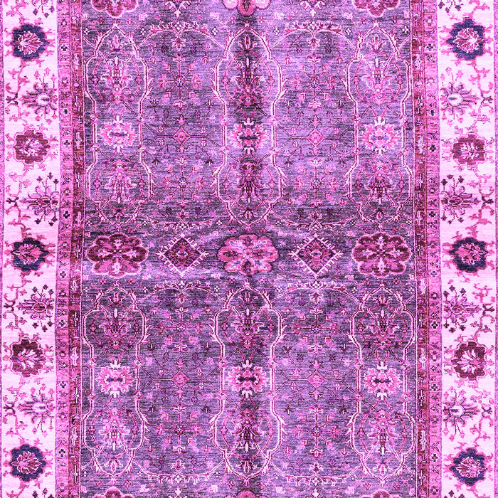 Machine Washable Oriental Purple Traditional Area Rugs, wshabs3196pur
