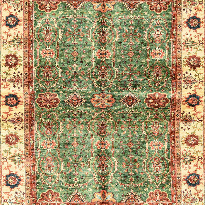 Machine Washable Abstract Red Rug, wshabs3196