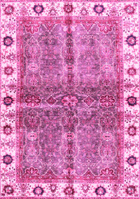 Oriental Pink Traditional Rug, abs3196pnk