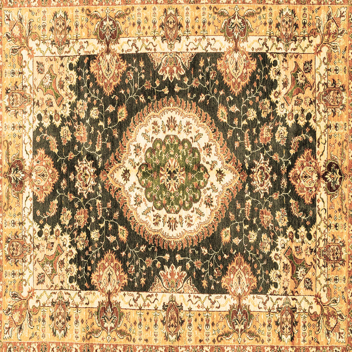 Square Machine Washable Abstract Brown Modern Rug, wshabs3197brn